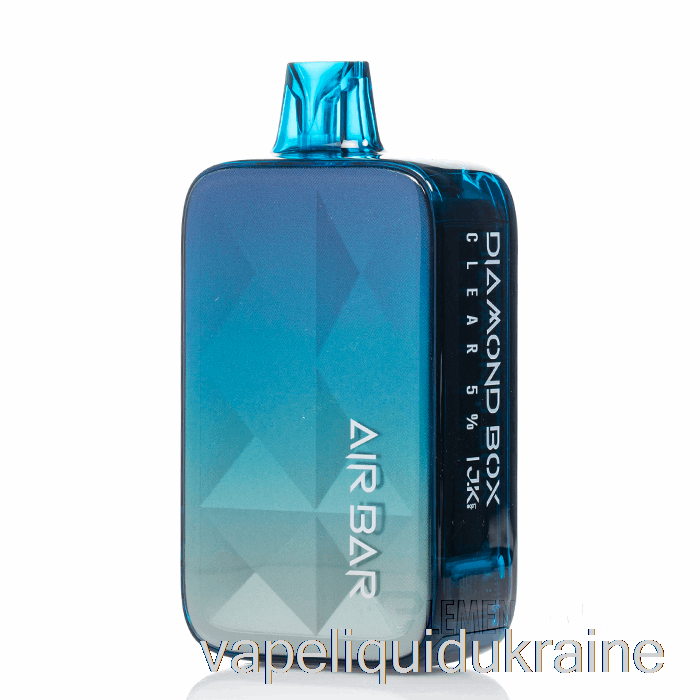 Vape Liquid Ukraine Air Bar Diamond Box 20000 Disposable Clear